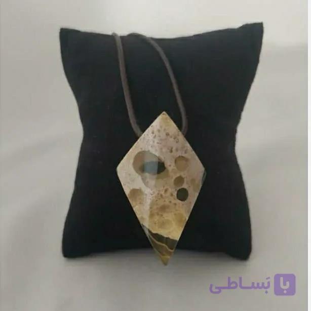 گردنبند رزینی طرح صخره ،اکسسوری رزینی، زنانه و دخترانه