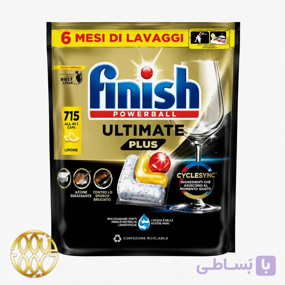قرص ماشین ظرفشویی فینیش Ultimate Plus بسته 30 عددی