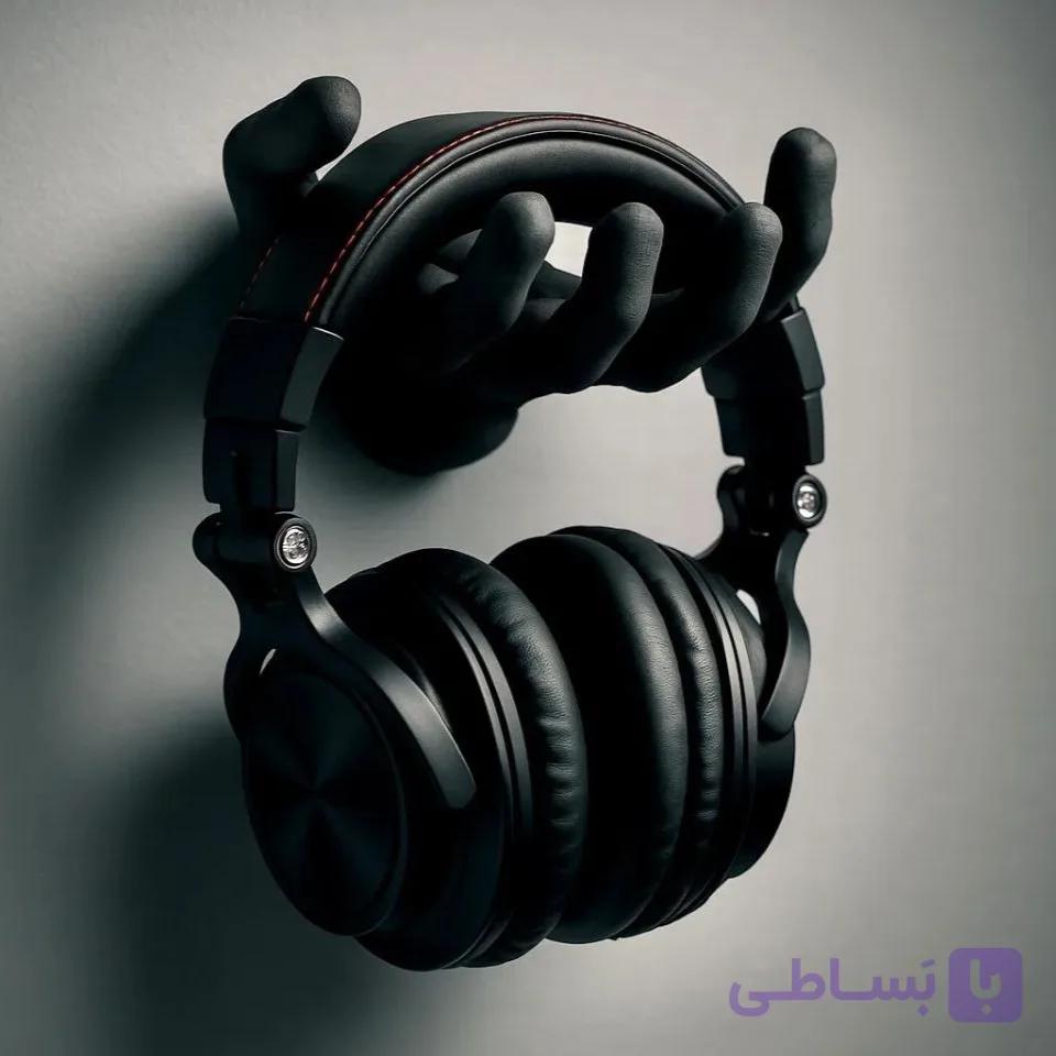 پایه نگهدارنده هدفون طرح دست