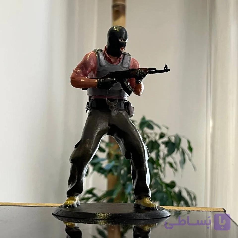 اکشن فیگور تروریست CS | مبارز بازی Counter Strike