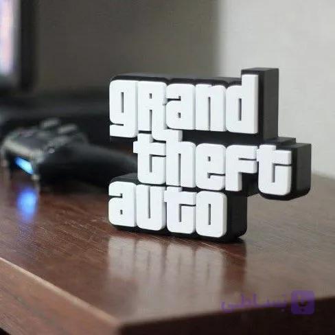 تابلو دیواری GTA (Grand Theft Auto) | دکوری بازی محبوب