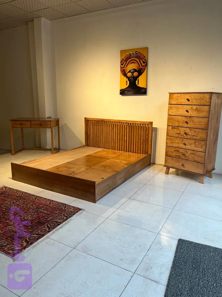 سرویسخواب دونفره کشودار