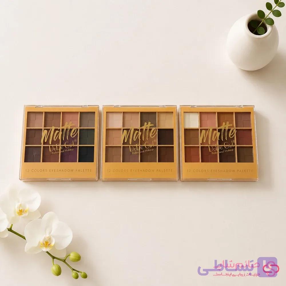 سایه ۱۲ رنگ دودگرل صائم شاپ کد ۶۳۹ — تصویر 1