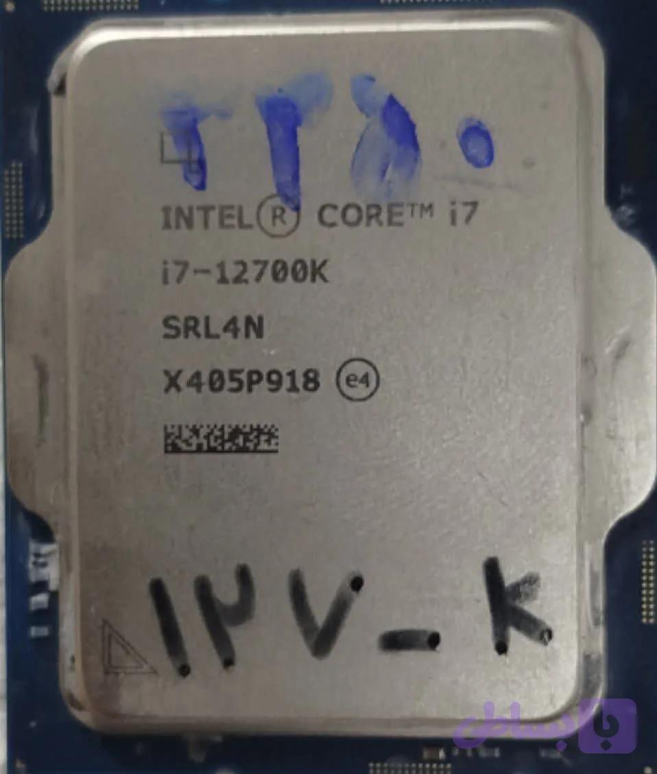 سی پی یو I7 12700K