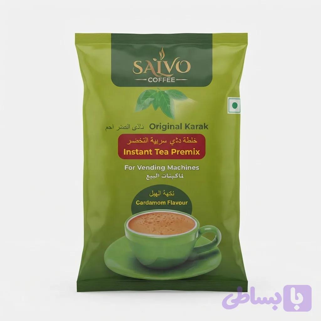 چای کرک سالوو(Salvo)طعم ماسالا یک کیلو گرمی تولیدهند ،معطر لذیذ و درجه یک
