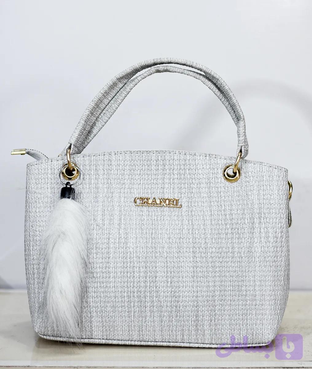 کیف زنانه طرح کنف با چارم بگ 109