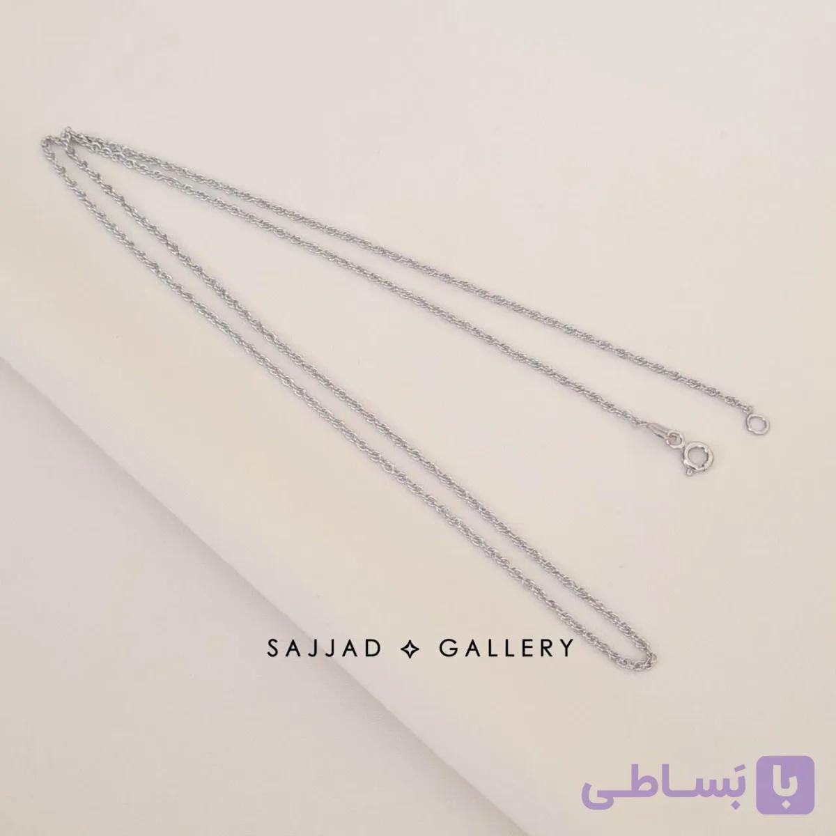 زنجیر نقــــــره زنانه — تصویر 1