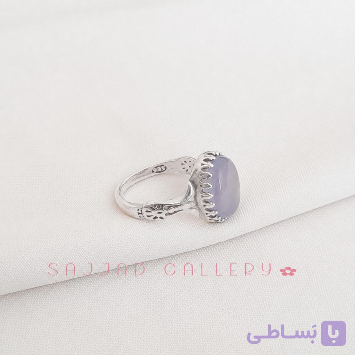 انگشتر عقیق سرخ یمن زنانه — تصویر 1