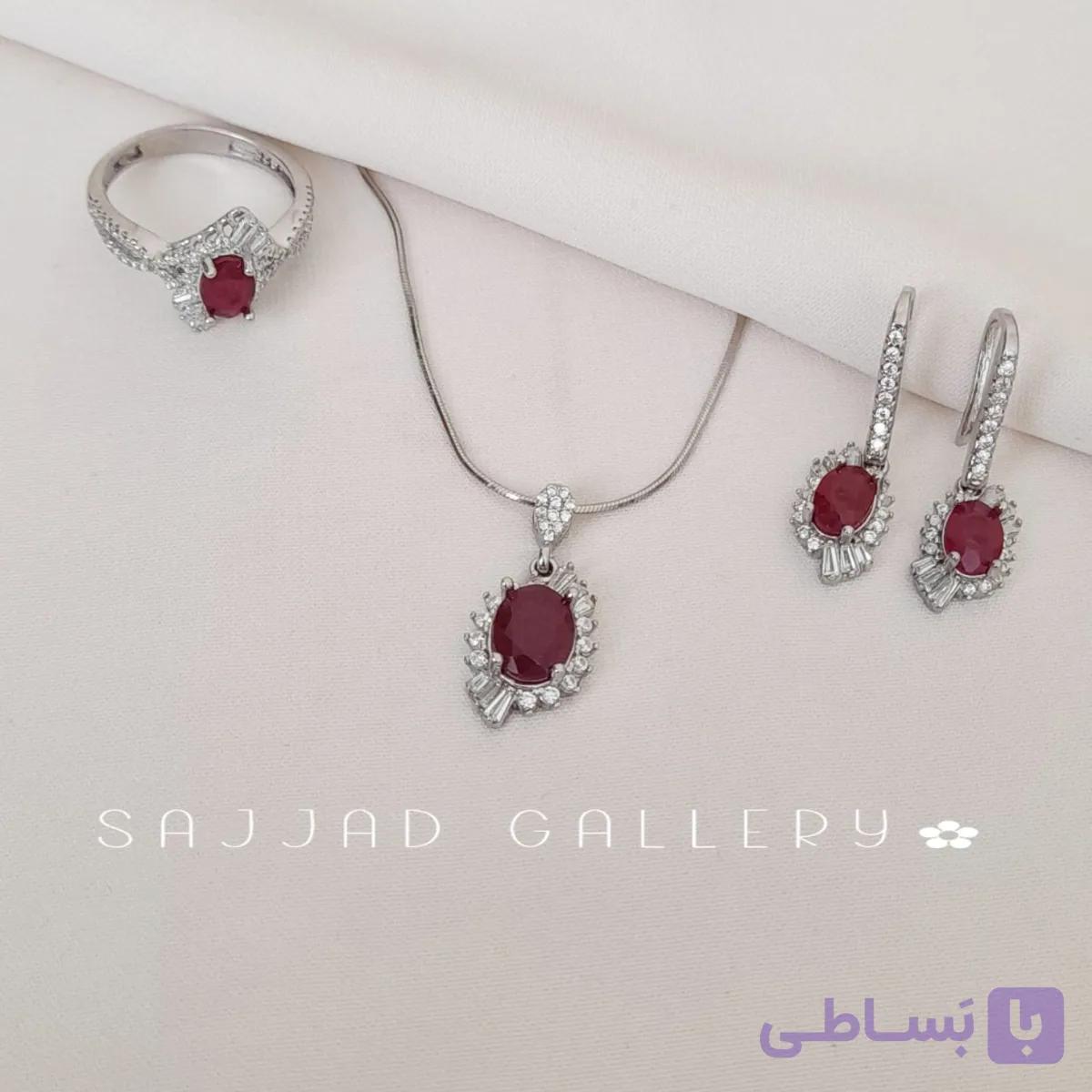 نیمست یاقوت سرخ زنانه — تصویر 1