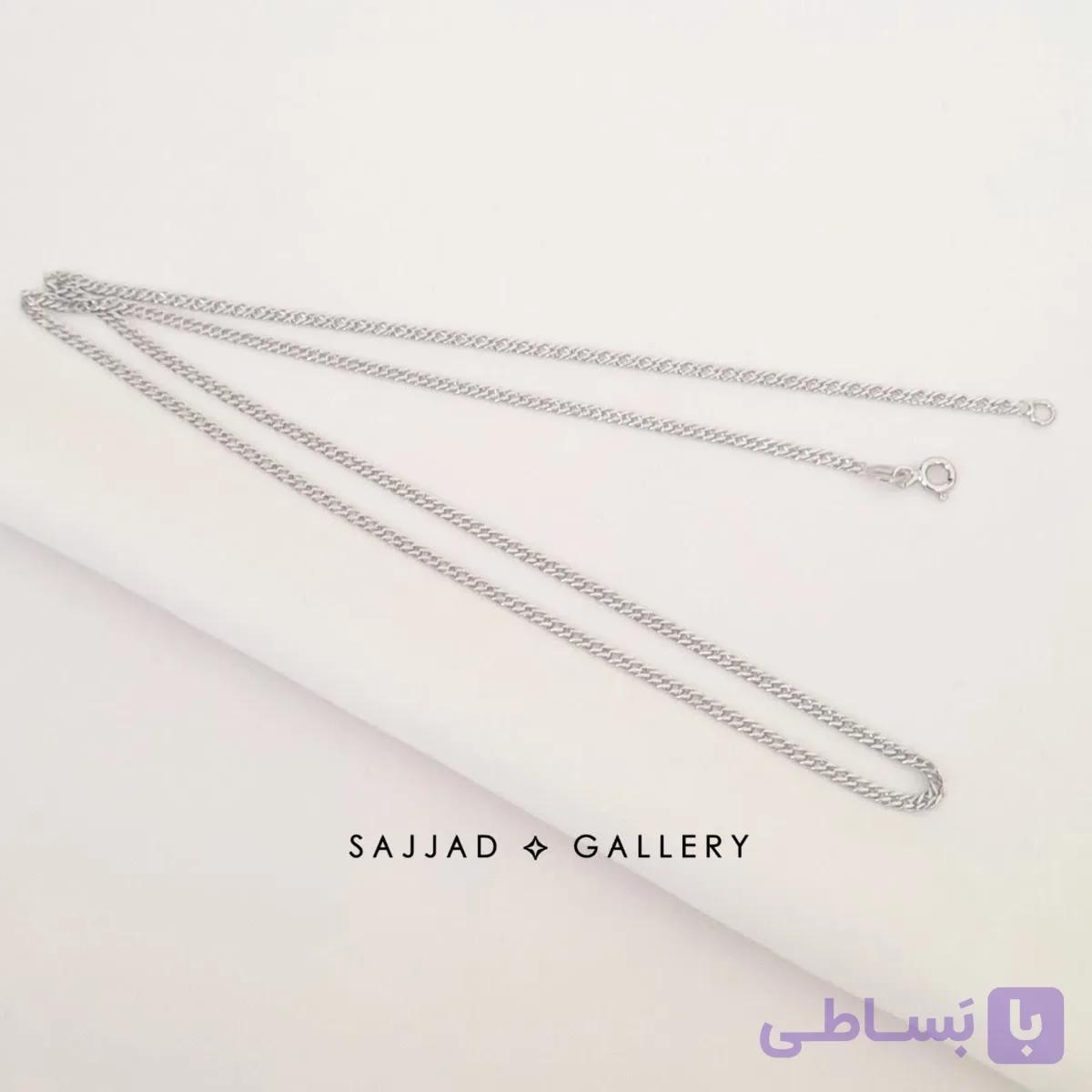 زنجیر نقــــــــره زنانه — تصویر 1