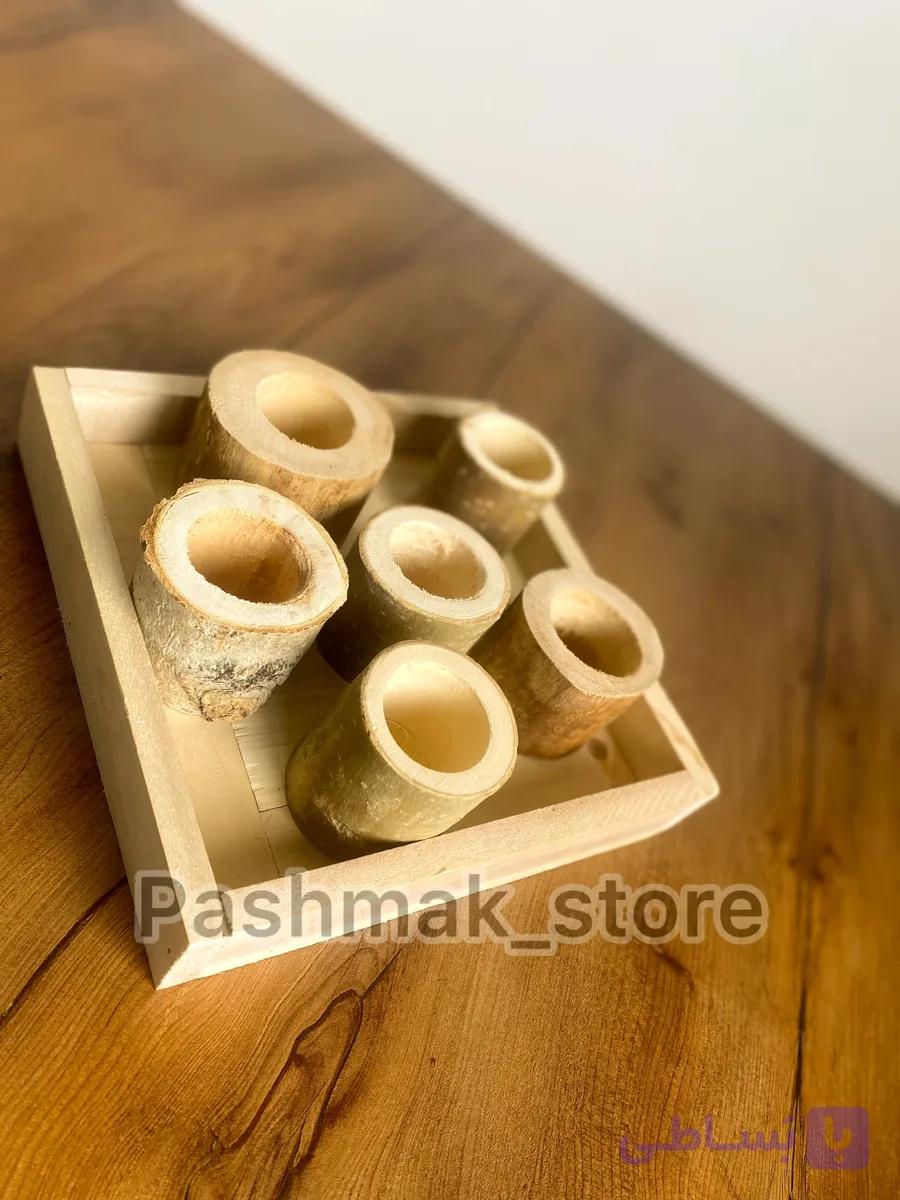 اسباب‌بازی خرگوش مدل سینی تشویقی چوبی