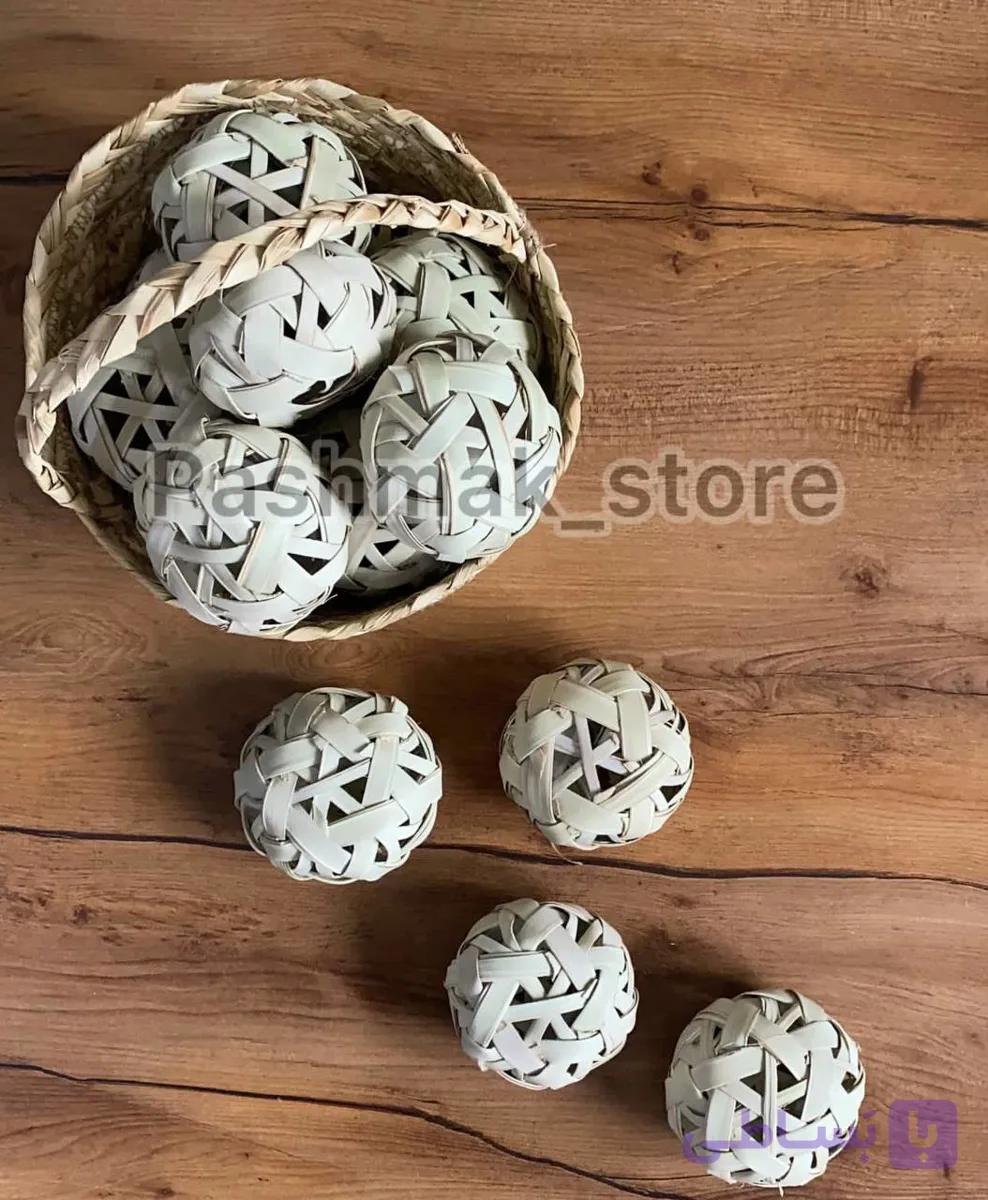 اسباب‌بازی خرگوش مدل توپک ستاره حصیری
