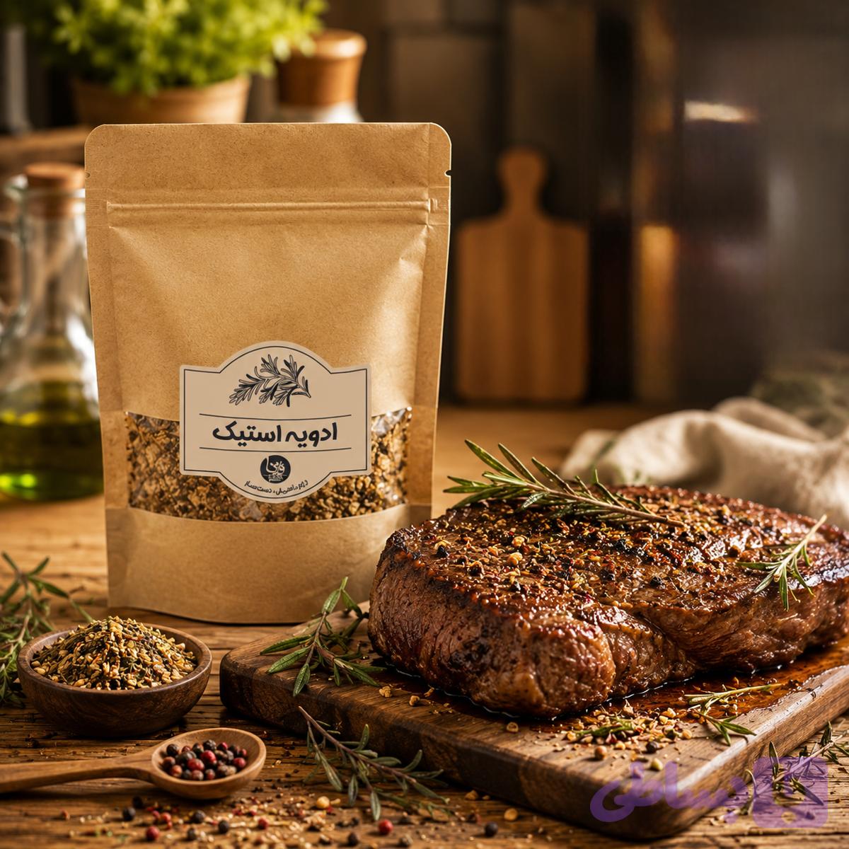 ادویه ترکیبی استیک- پک 150 گرمی