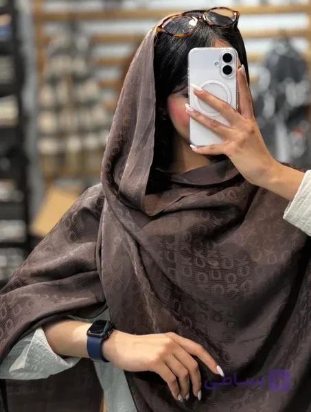 شال ژاکارد در رنگبندی مارک ck