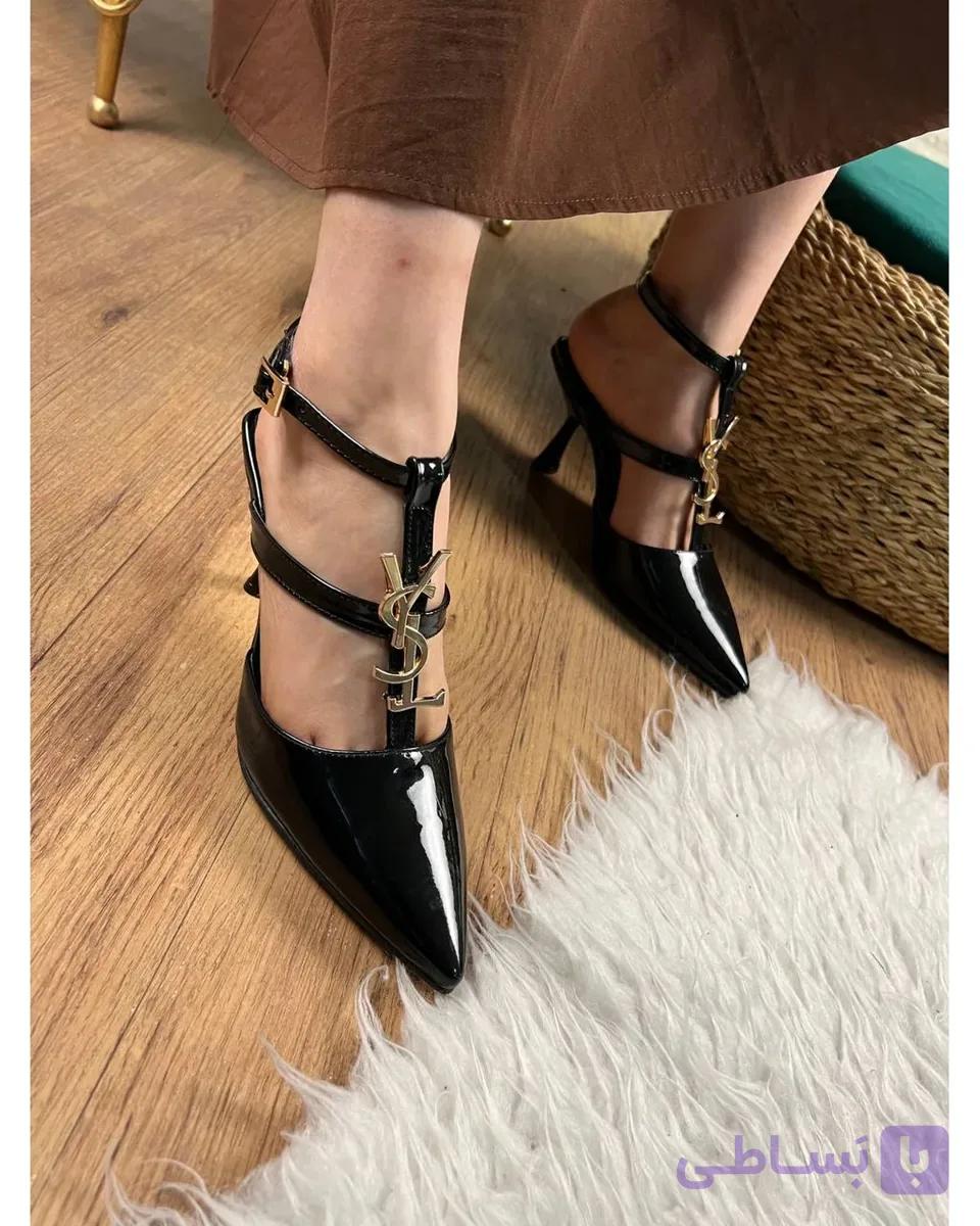 کفش مجلسی ورنی وای اس ال YSL کد 710