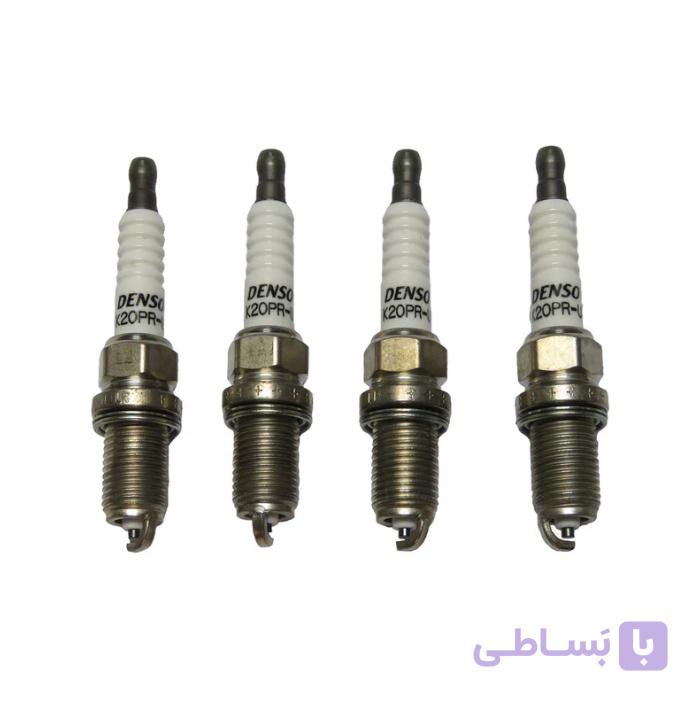 شمع خودرو دنسو تک پلاتین پایه کوتاه بسته 4 عددی (مدل K20PR-U)
