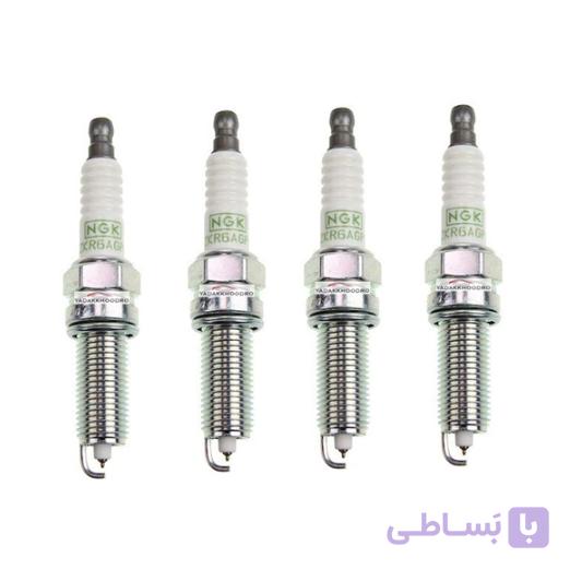 شمع خودرو ان جی کی سوزنی یورو 4 جی پاور بسته 4 عددی (مدل LZKR6AGP-E)