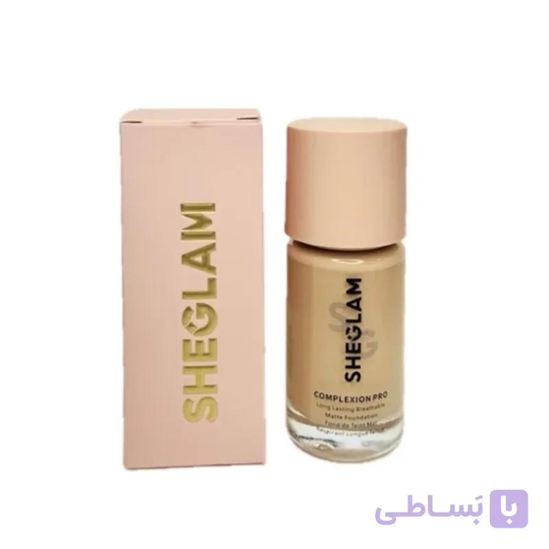 کرم پودر مات شیگلم حجم 35 میلی لیتر Sheglam Long Lasting Breathable Matte Foundation — تصویر 1