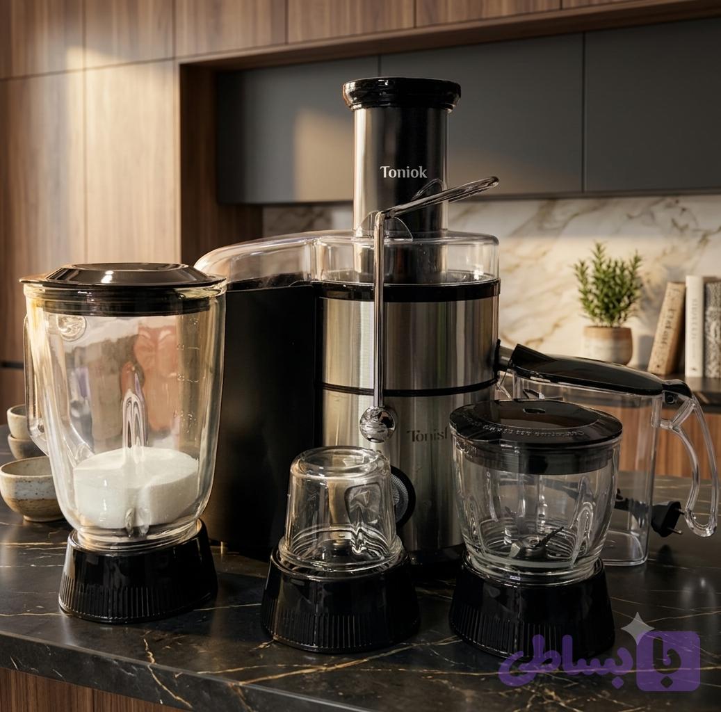 آبمیوه ‌گیر چهارکاره تونیش TN-8510