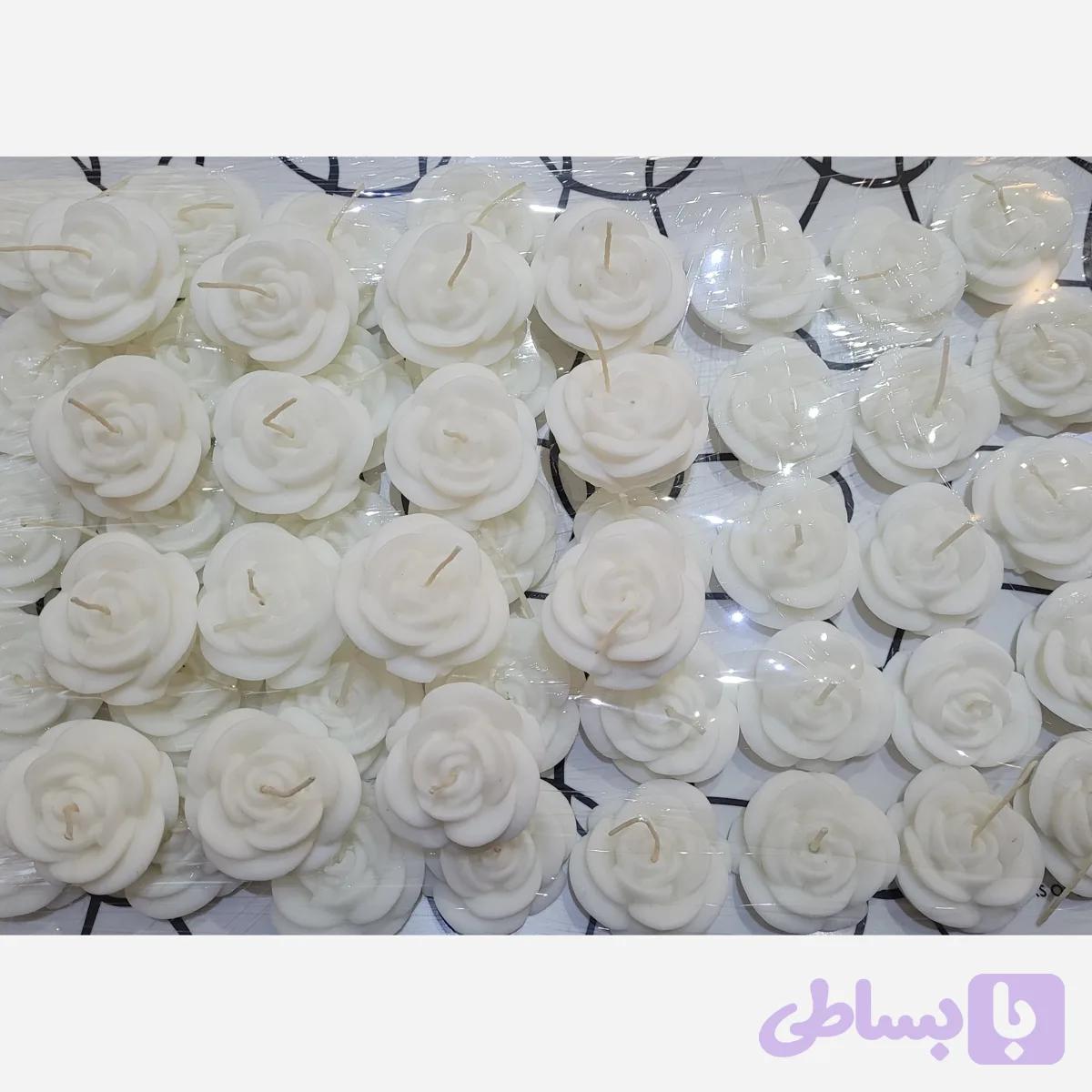 گیفت شمع گل رز هلندی — تصویر 1