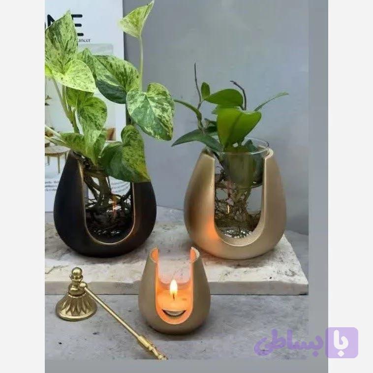قالب سیلیکونی گلدان یو (کد LRN4I) — تصویر 1
