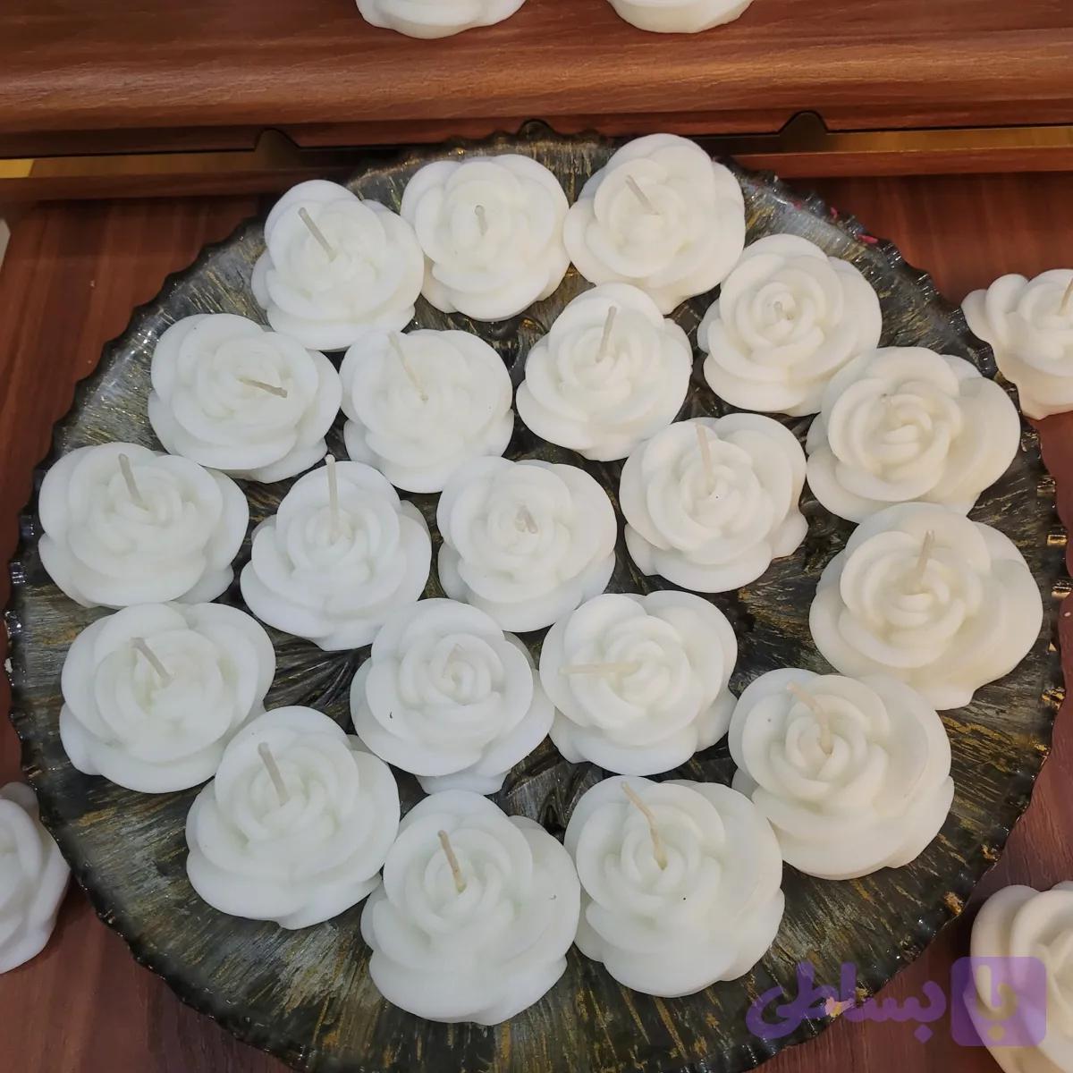 گیفت شمع گل رز — تصویر 1