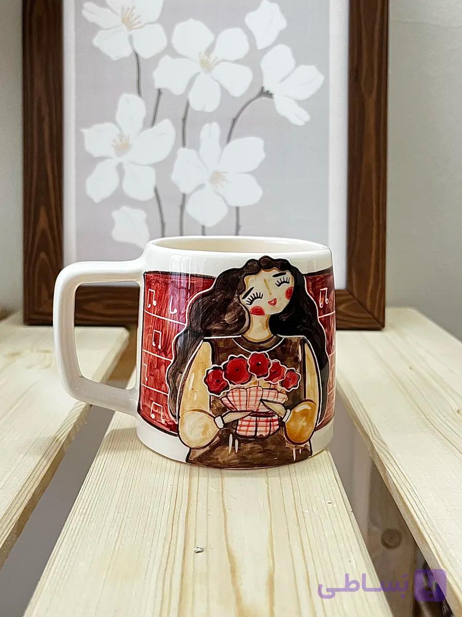ماگ سرامیکی تصویرسازی شده
