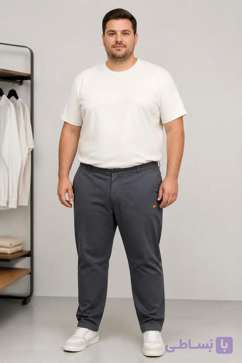 شلوار مردانه کتان مدل رگولارفیت برند  Jack & Jones (اورجینال) رنگ مشکی کد 301011 — تصویر 1