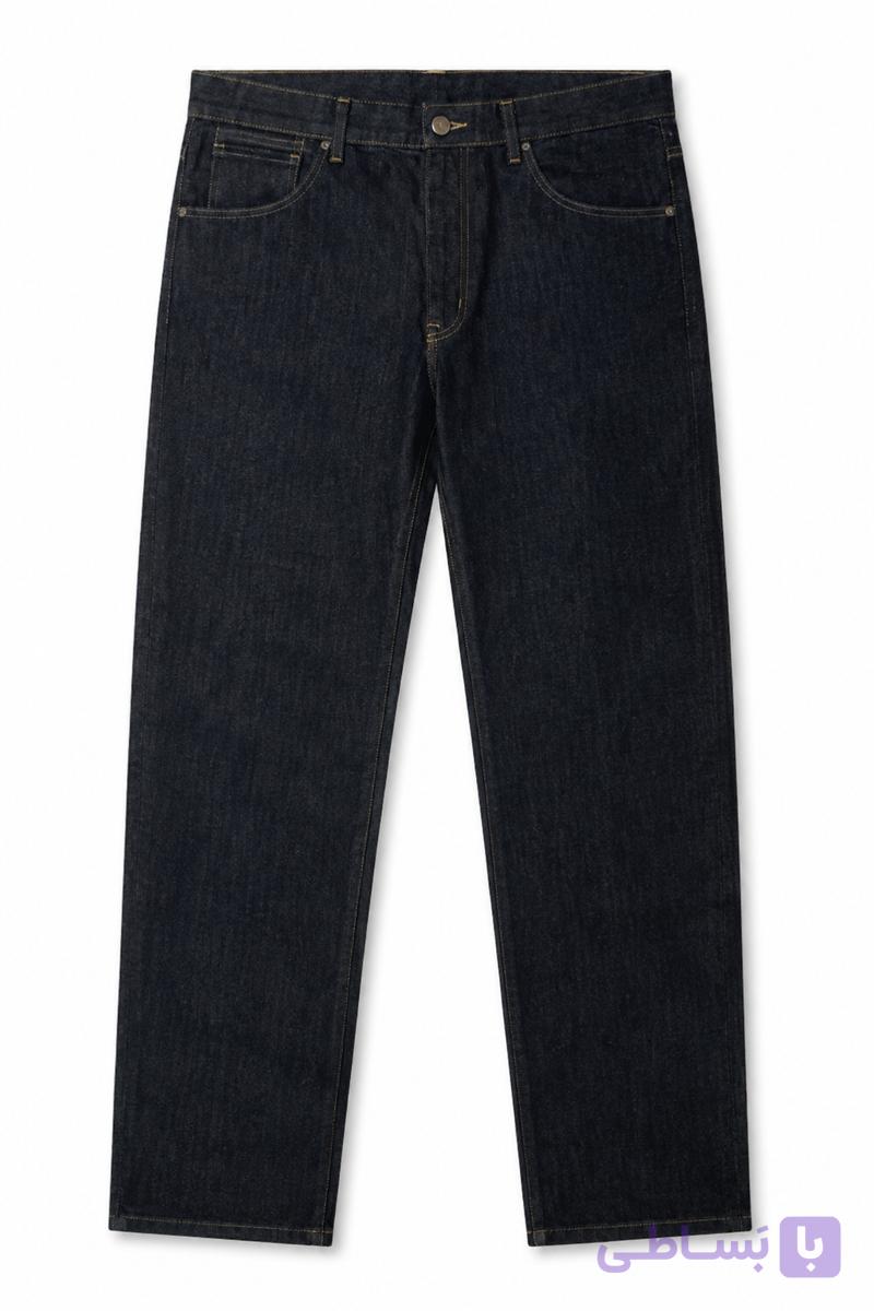 شلوار مردانه جین مدل کلاسیک برند Wrangler (اورجینال) رنگ سرمه ای تیره کد 303007 — تصویر 1