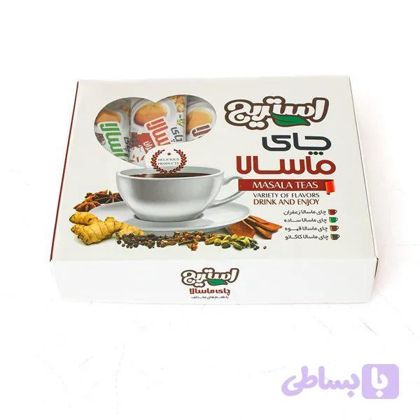 چای ماسالا ترکیبی بسته 10 عددی 300 گرمی استریج — تصویر 1