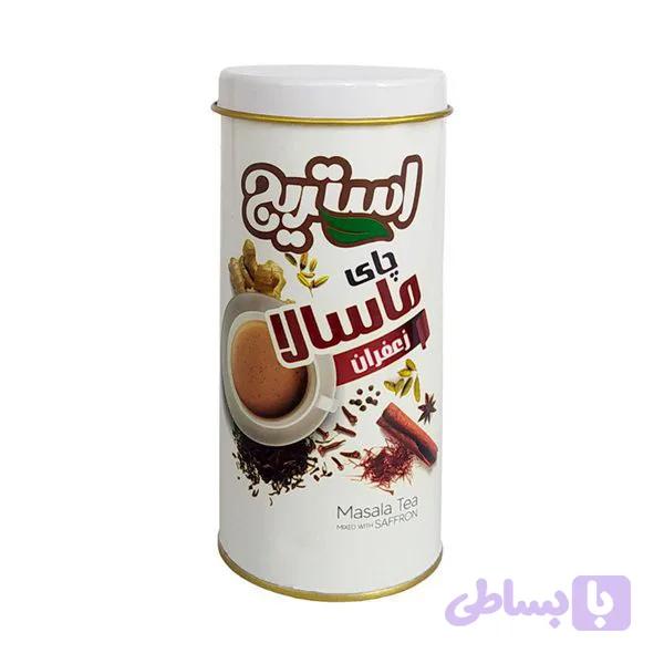 چای ماسالا زعفران 300 گرمی استریج