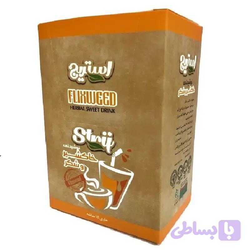 پودر نوشیدنی چهارتخمه و شکر ساشه ای 225 گرمی استریج — تصویر 1