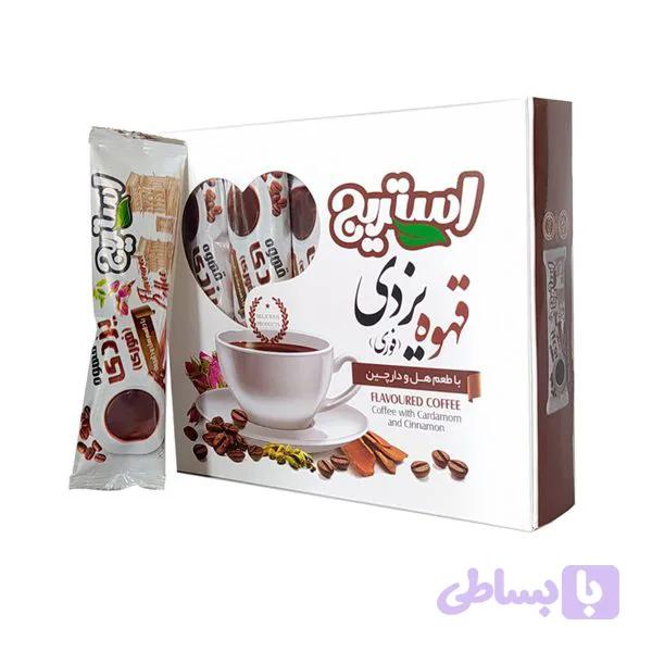 قهوه یزدی فوری بسته 10 عددی استریج