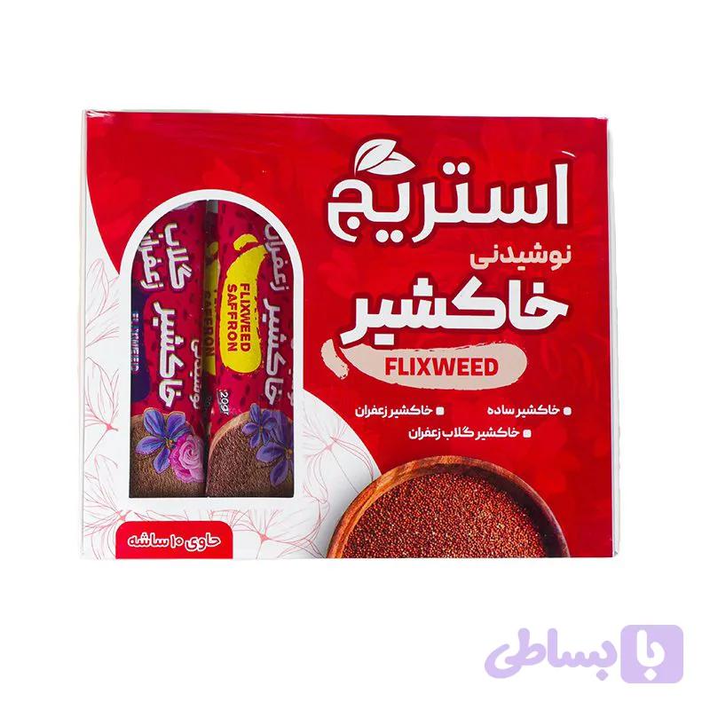 بسته ترکیبی نوشیدنی تخم ریحان و شکر سه طعم 250 گرمی استریج — تصویر 1