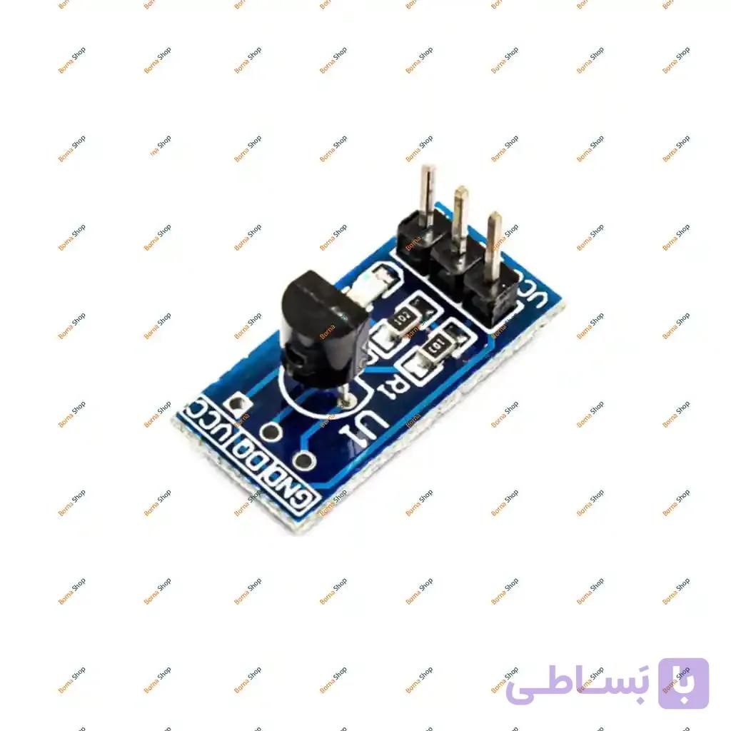 ماژول دماسنج دیجیتال DS18B20 | سنسور دما ضد نویز با رابط 1-Wire — تصویر 1