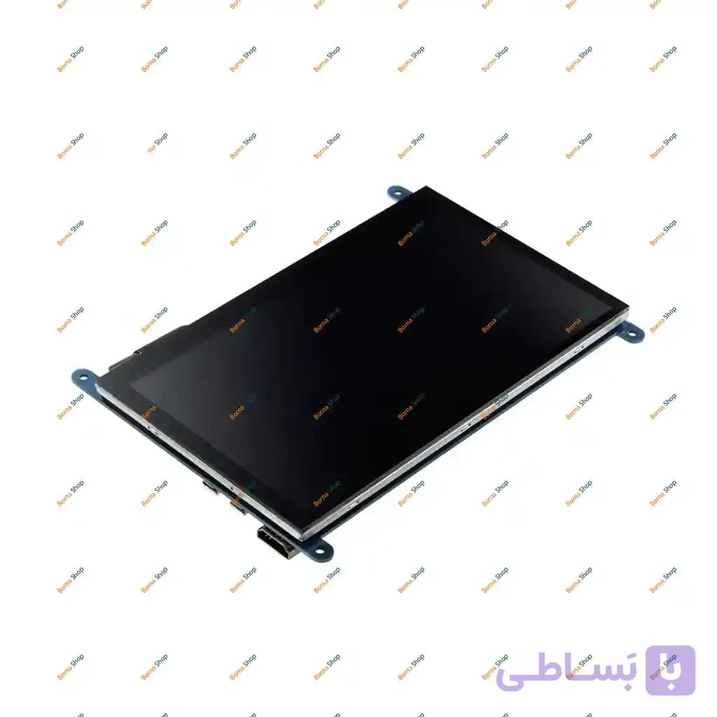 نمایشگر 7 اینچ HDMI با تاچ خازنی USB رزولوشن 1024×600 — تصویر 1