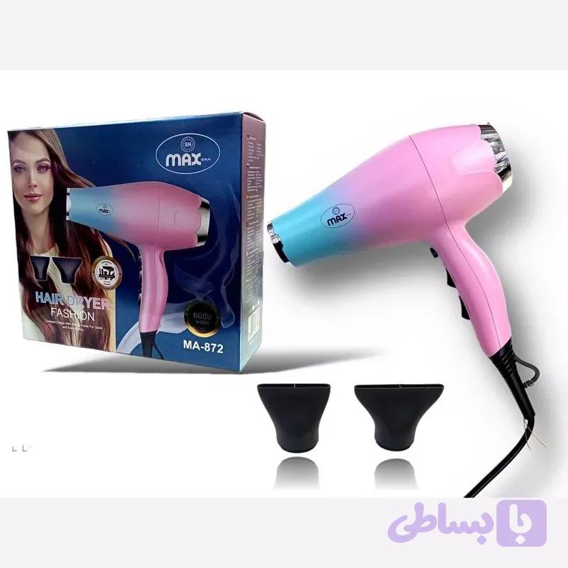 سشوار حرفه‌ای مکس MAX مدل MA‑872 — تصویر 1