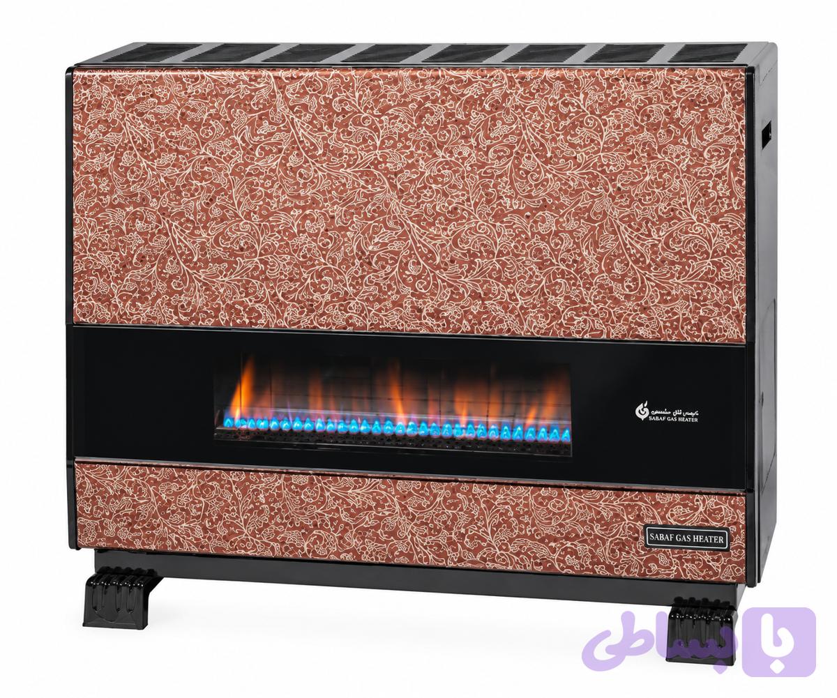 بخاری گازی ایمن گاز 12000 گرافیک مدل بوران B