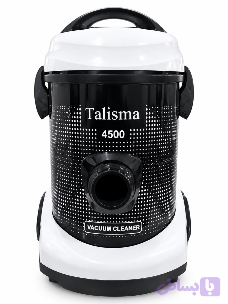 جارو برقی سطلی 4500 تالیسما مشکی مدل VC-4500