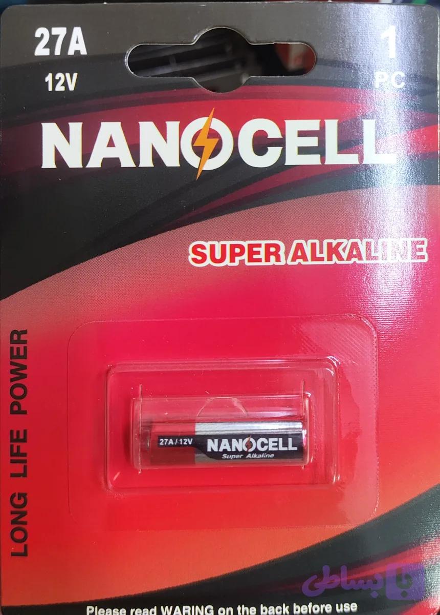 باتری قلمی ۲۷A و 23A نانوسل (NANOCELL) با ولتاژ ۱۲ ولت
