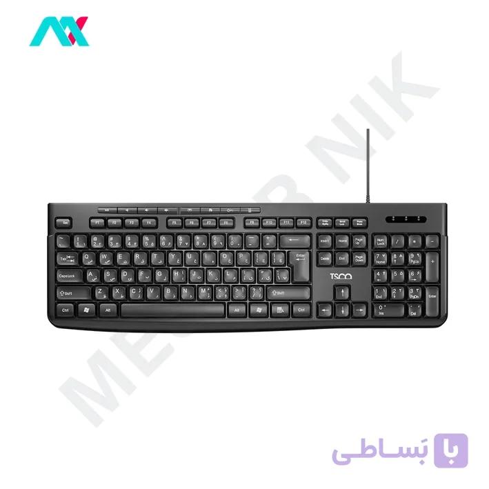 کیبورد سیمی تسکو مدل TK 8025 — تصویر 1
