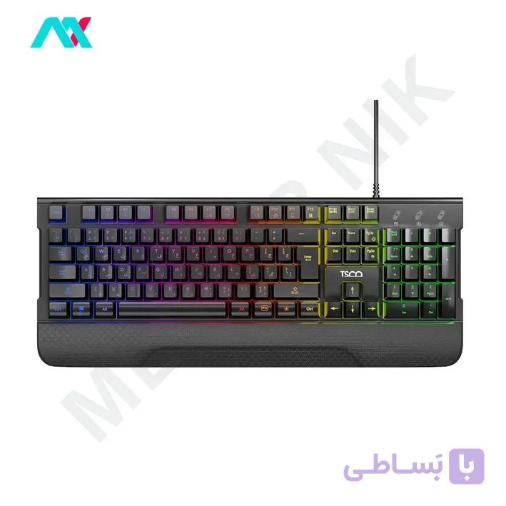 کیبورد سیمی تسکو مدل TK 8085 GA