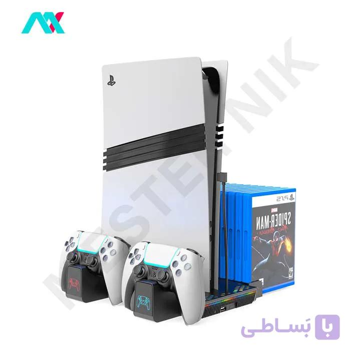 شارژر بی‌سیم و خنک‌کننده گیم‌پد تسکو مدل TGS16 War Vault — تصویر 1