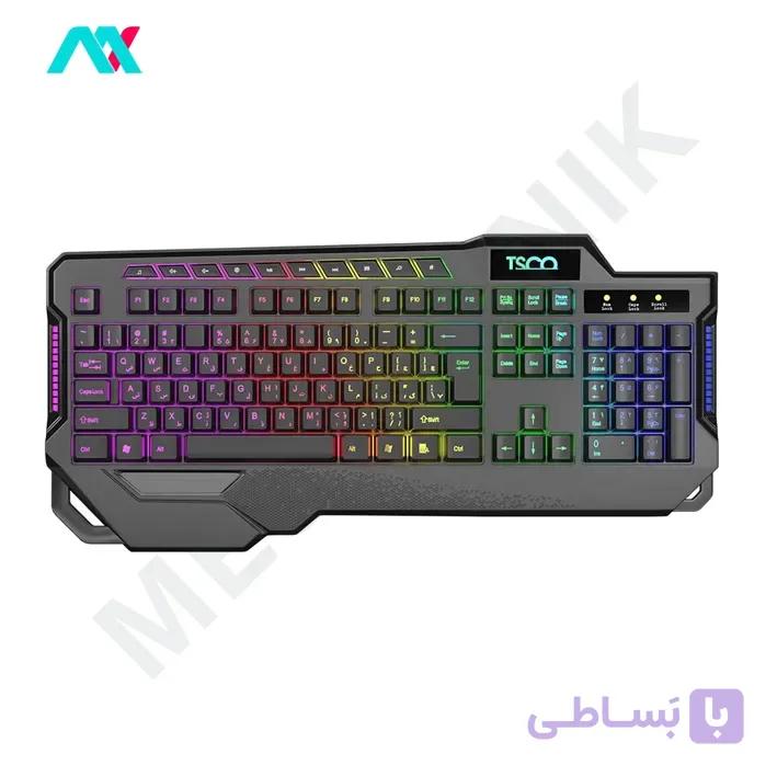 کیبورد سیمی تسکو مدل TK 8088 GA — تصویر 1