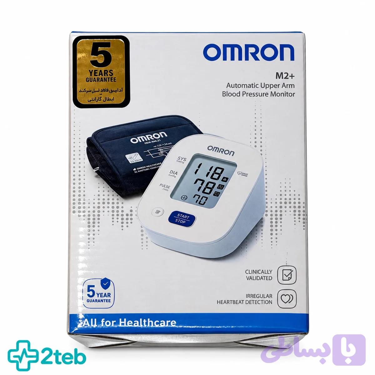 فشارسنج دیجیتال بازویی امرن مدل Omron M2 Plus (HEM-7146-E) — تصویر 1