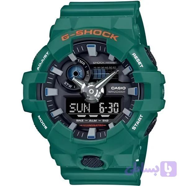ساعت مچی مردانه برند G-SHOCK رفرانس GA-700SC-3ADR