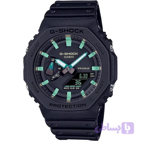 ساعت مچی مردانه برند G-SHOCK رفرانس GA-2100RC-1ADR