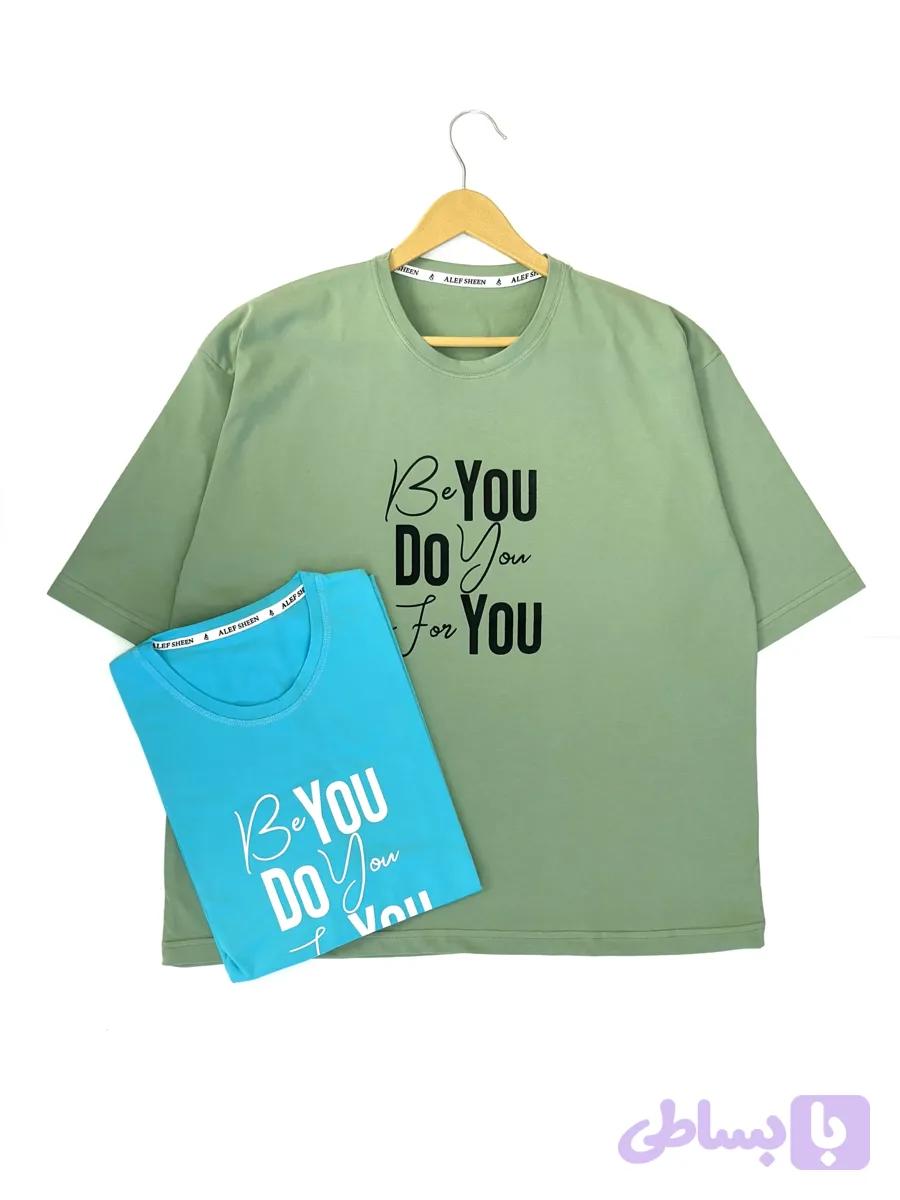 تیشرت باکسی be you (کد T84PV) — تصویر 1