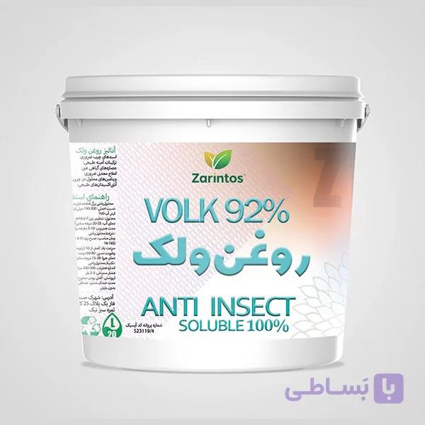 روغن ولک ۹۲ چهار لیتری زرین توس