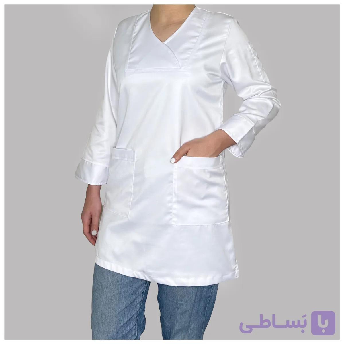 تونیک سفید زنانه